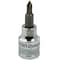 Dynamic Tools 3/8 Drive Phillips Head, Ph#1 Bit Std Length, Chrome Socket D006201 - alternate 3
